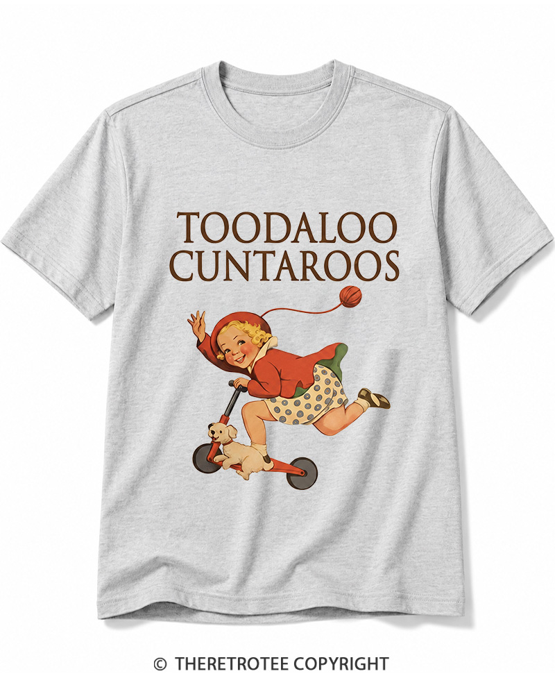 TheRetroTee Toodaloo Cuntaroos 1950s Cotton T-Shirt