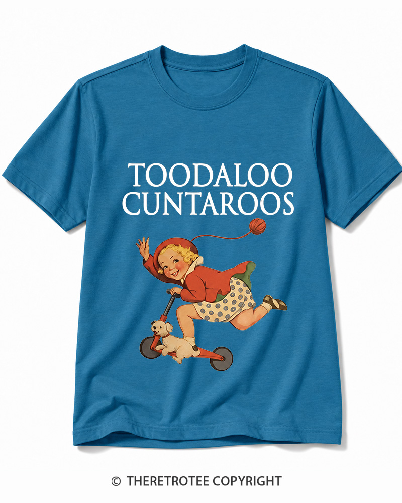 TheRetroTee Toodaloo Cuntaroos 1950s Cotton T-Shirt