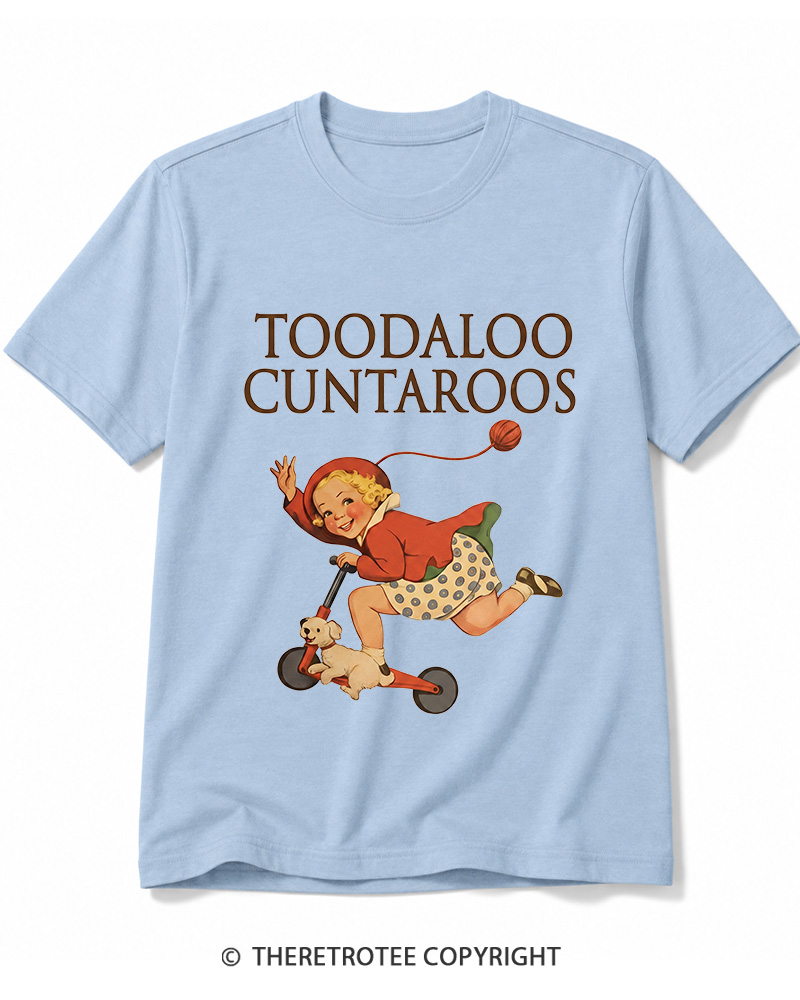 TheRetroTee Toodaloo Cuntaroos 1950s Cotton T-Shirt