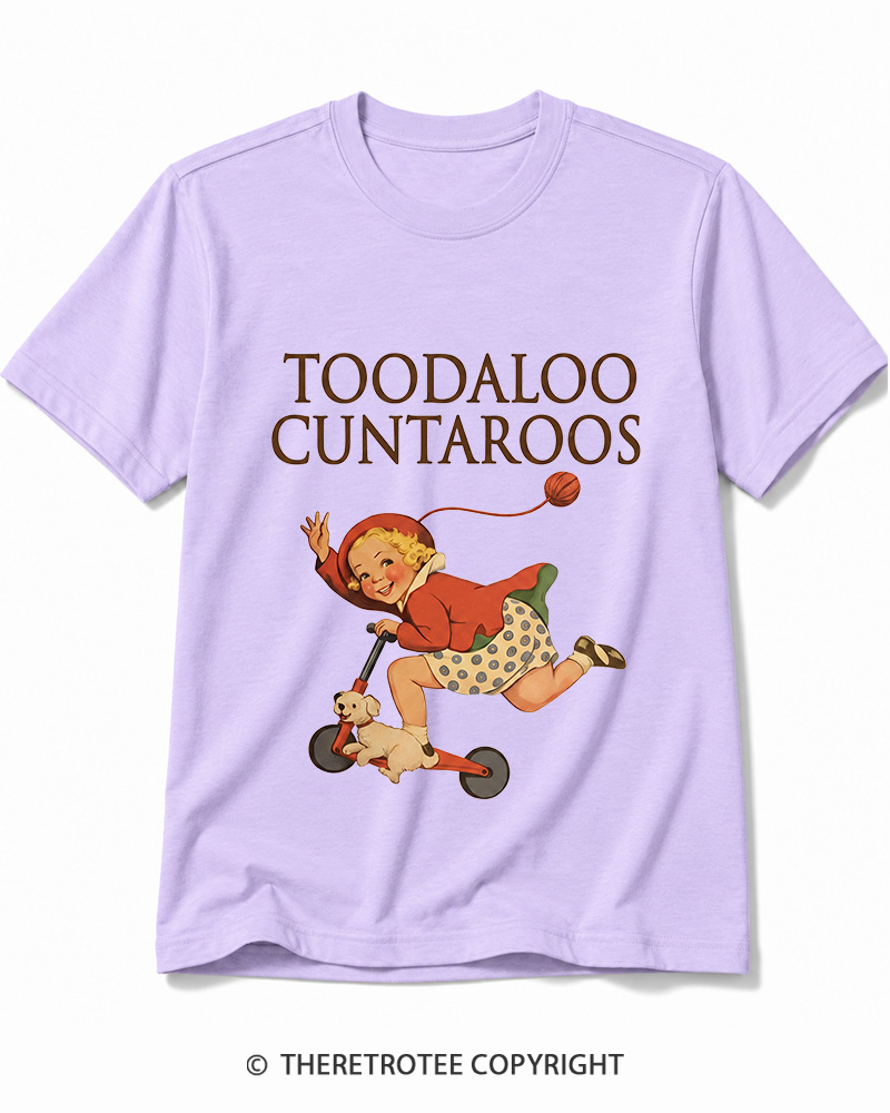 TheRetroTee Toodaloo Cuntaroos 1950s Cotton T-Shirt