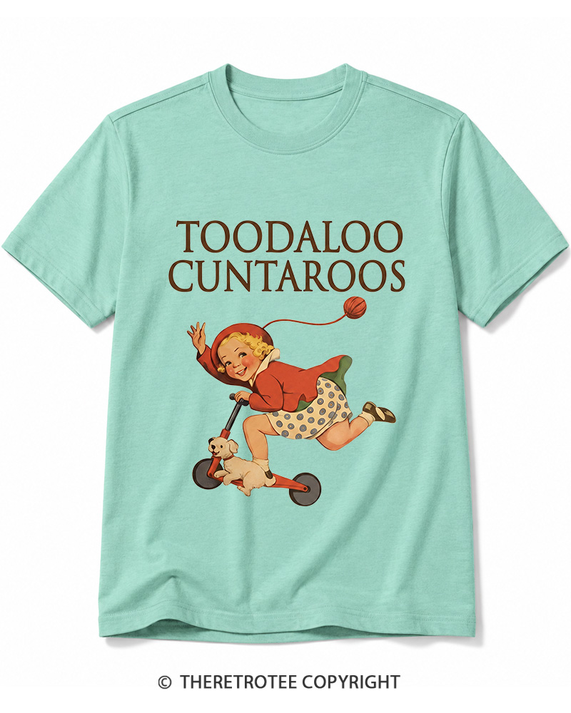 TheRetroTee Toodaloo Cuntaroos 1950s Cotton T-Shirt