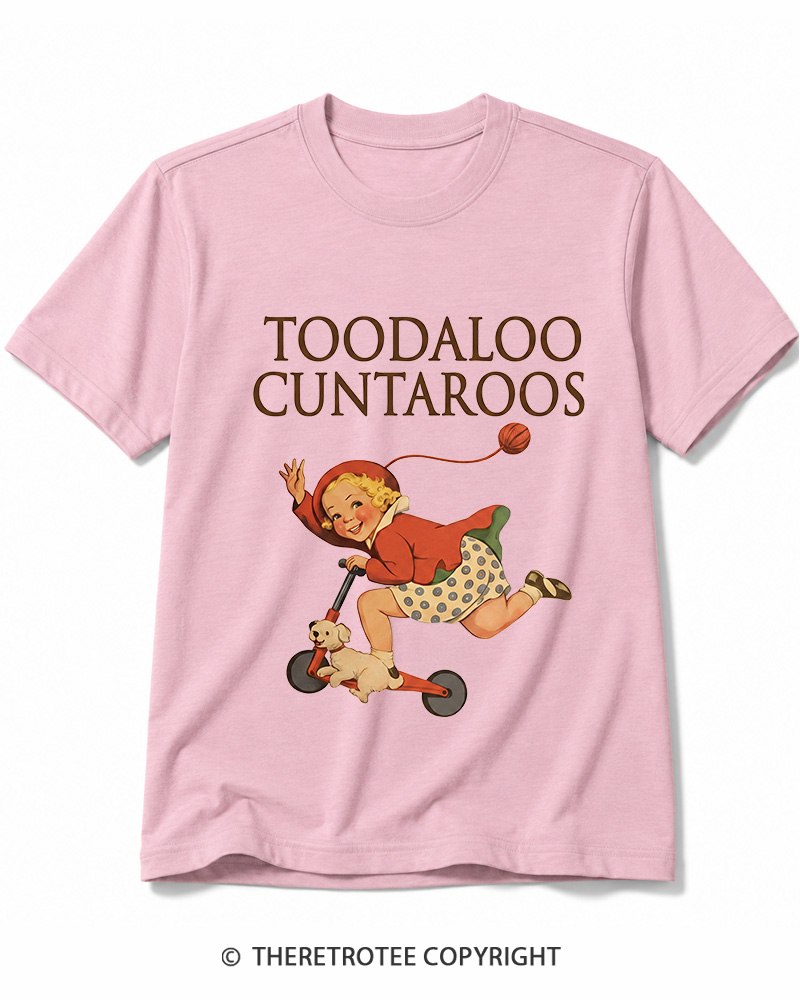 TheRetroTee Toodaloo Cuntaroos 1950s Cotton T-Shirt