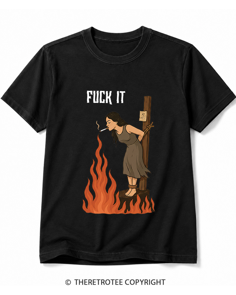TheRetroTee Fuck 1970s Cotton T-Shirt