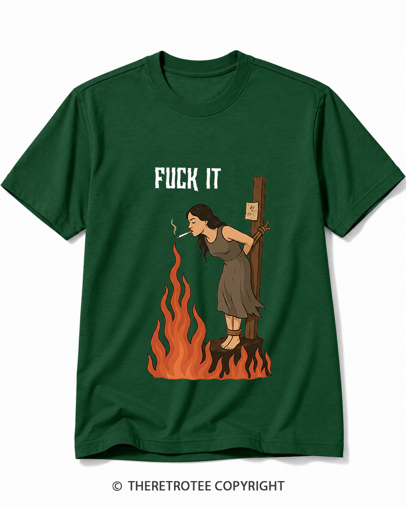 TheRetroTee Fuck 1970s Cotton T-Shirt