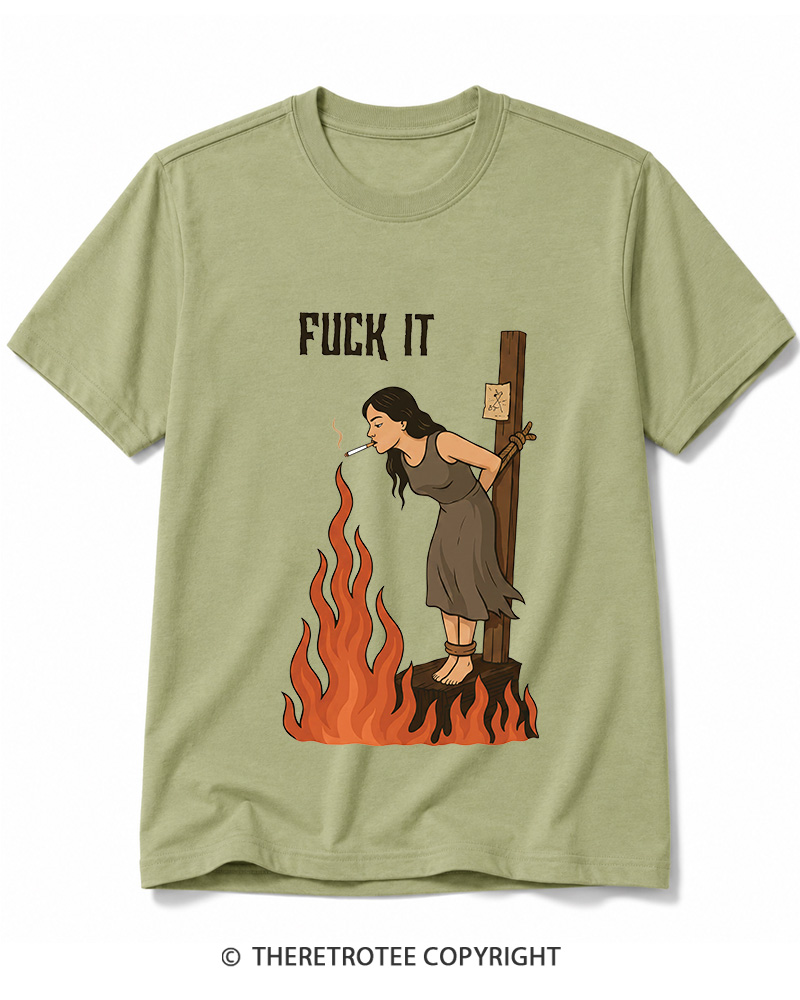 TheRetroTee Fuck 1970s Cotton T-Shirt