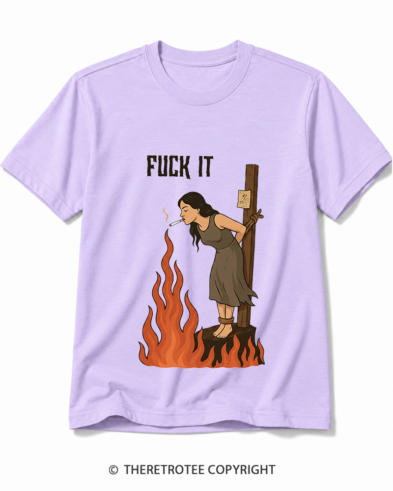 TheRetroTee Fuck 1970s Cotton T-Shirt