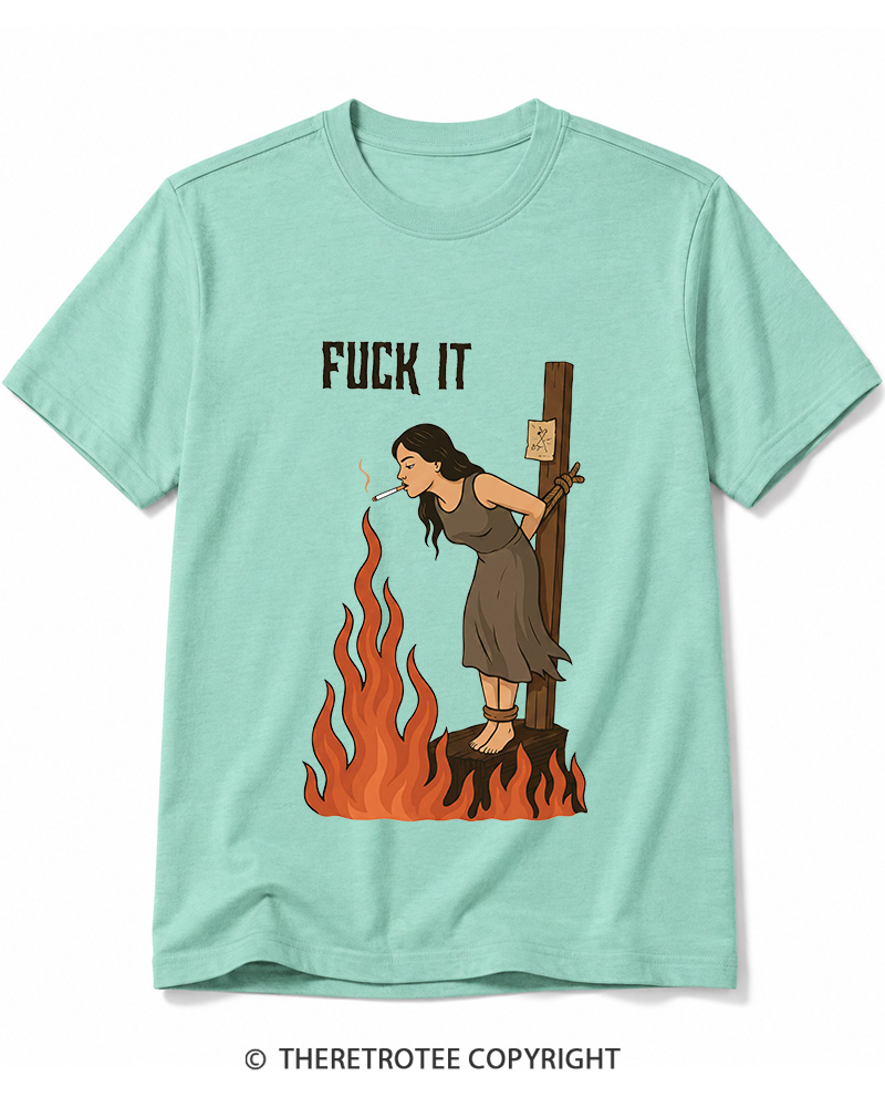 TheRetroTee Fuck 1970s Cotton T-Shirt