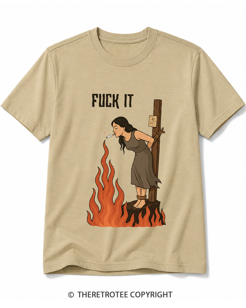 TheRetroTee Fuck 1970s Cotton T-Shirt