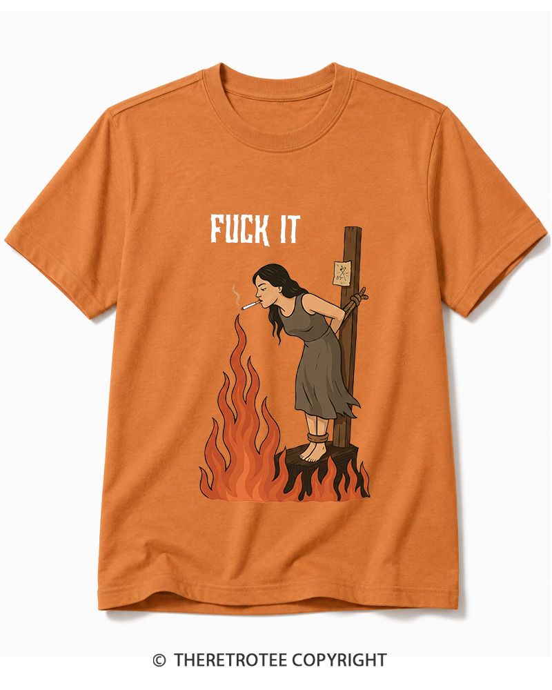 TheRetroTee Fuck 1970s Cotton T-Shirt