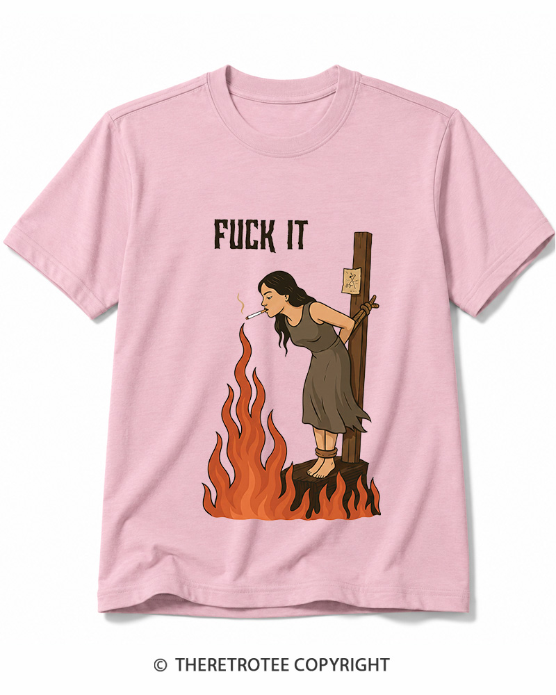 TheRetroTee Fuck 1970s Cotton T-Shirt