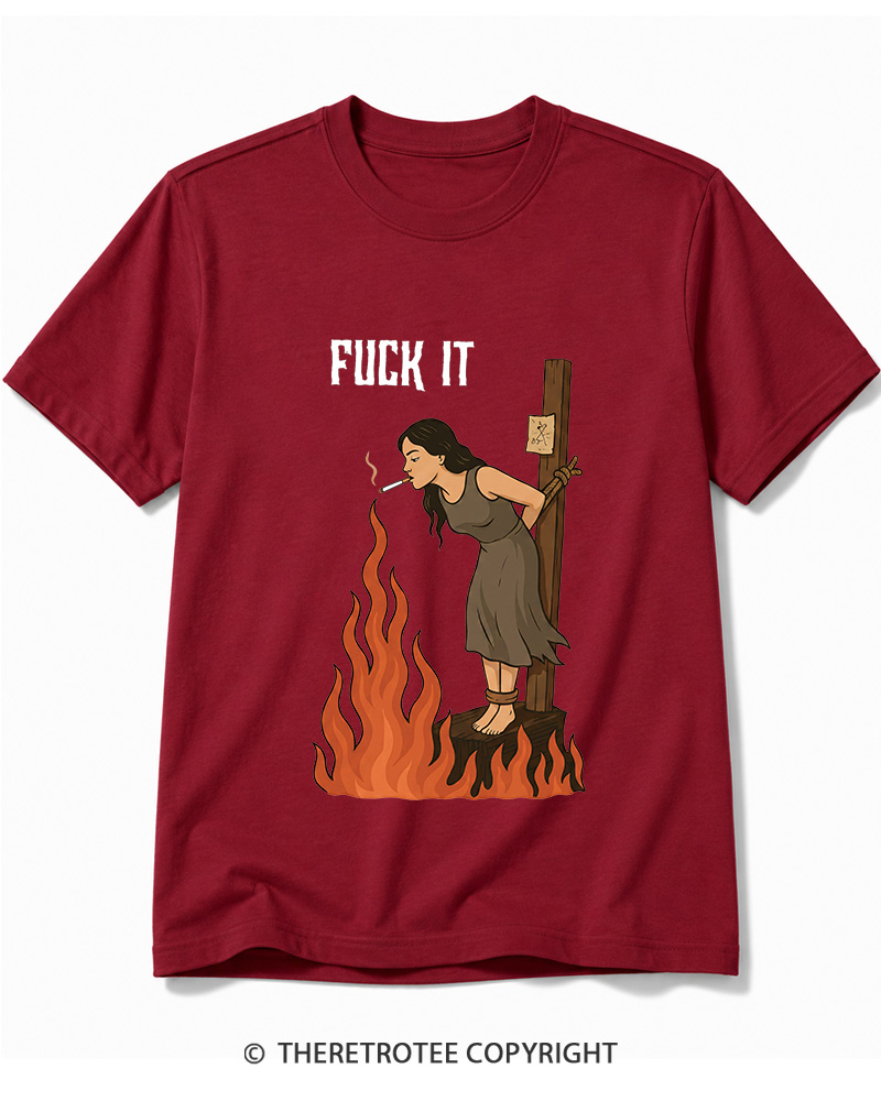 TheRetroTee Fuck 1970s Cotton T-Shirt