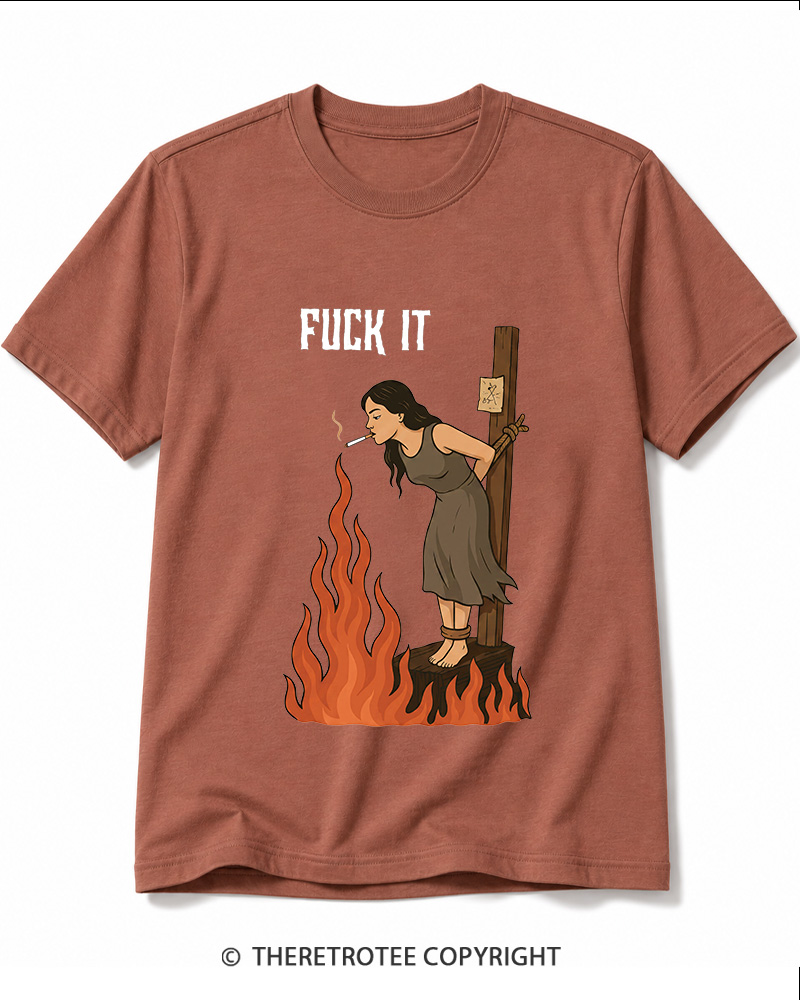 TheRetroTee Fuck 1970s Cotton T-Shirt