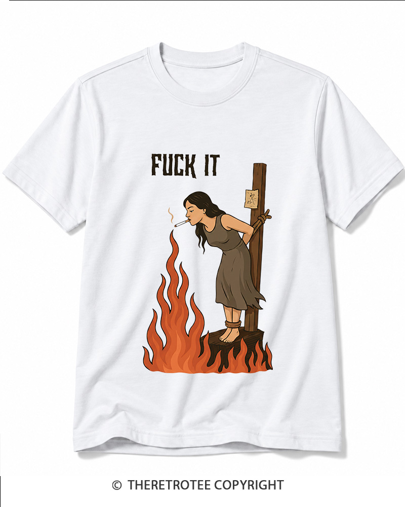 TheRetroTee Fuck 1970s Cotton T-Shirt