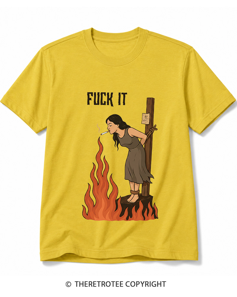 TheRetroTee Fuck 1970s Cotton T-Shirt