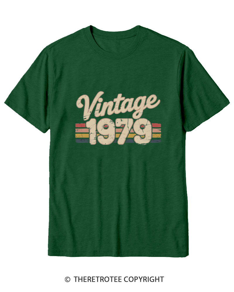 TheRetroTee 1979 Vintage Cotton T-Shirt