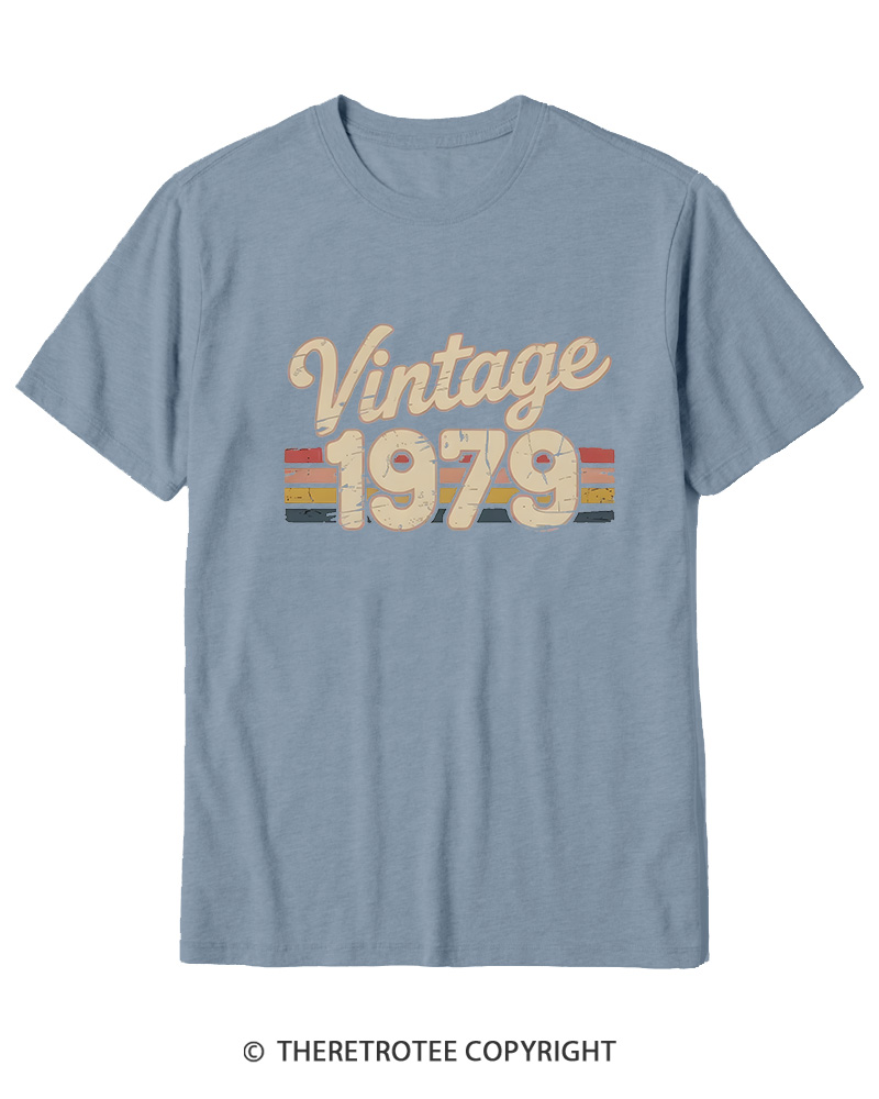 TheRetroTee 1979 Vintage Cotton T-Shirt