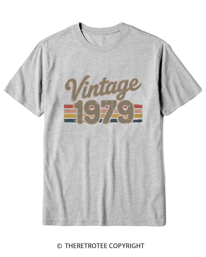 TheRetroTee 1979 Vintage Cotton T-Shirt