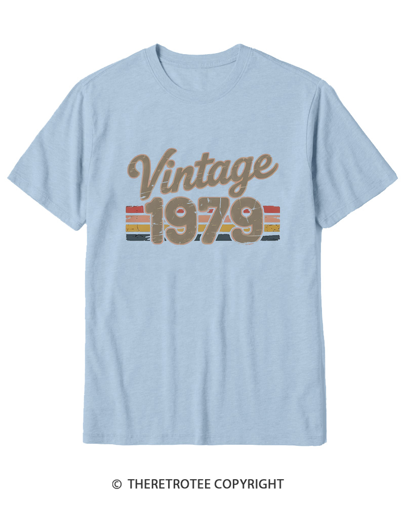 TheRetroTee 1979 Vintage Cotton T-Shirt