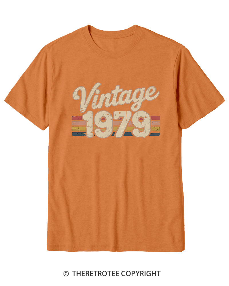 TheRetroTee 1979 Vintage Cotton T-Shirt