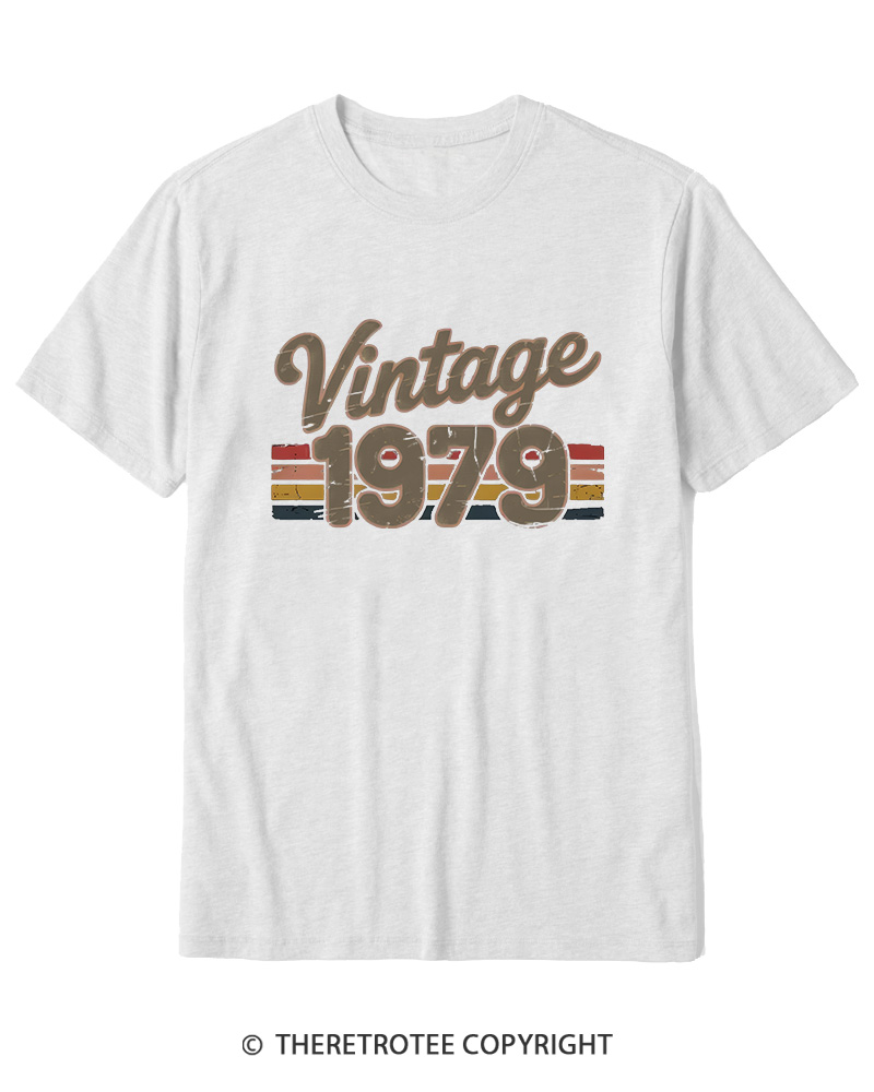 TheRetroTee 1979 Vintage Cotton T-Shirt