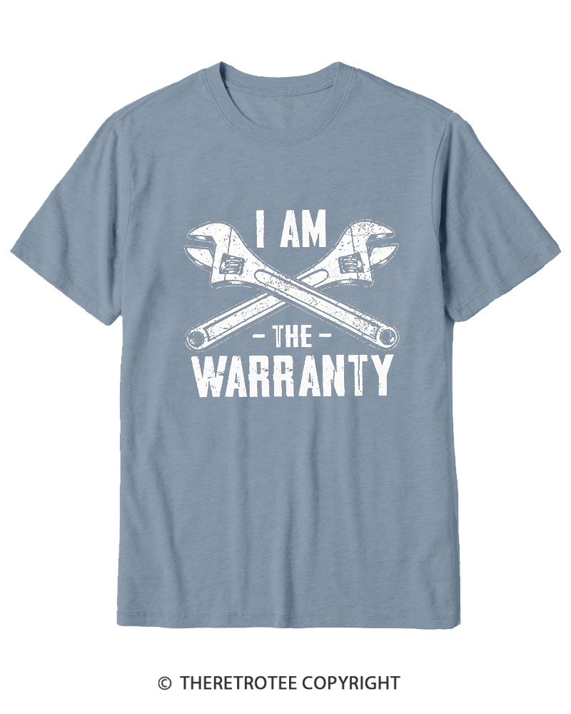TheRetroTee I'm The Warranty 1970s Cotton T-Shirt