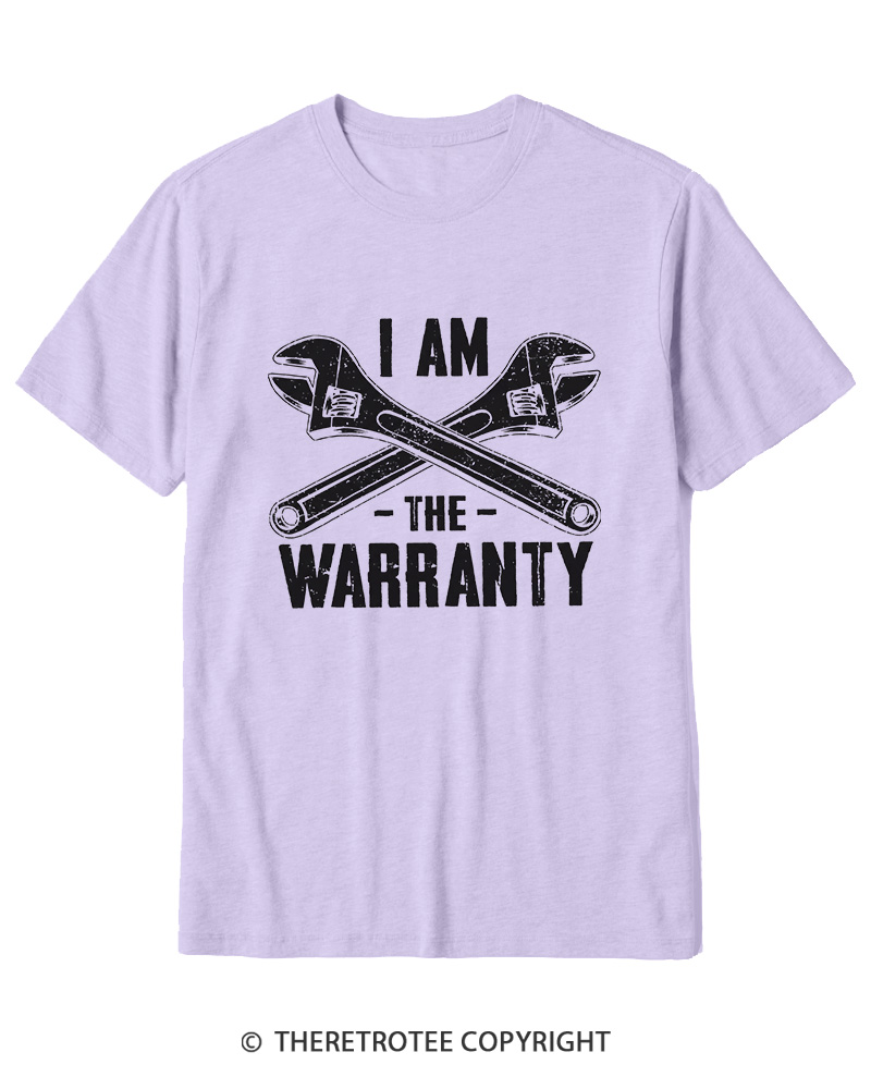 TheRetroTee I'm The Warranty 1970s Cotton T-Shirt