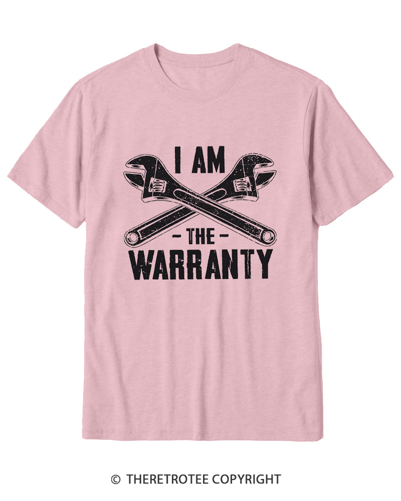 TheRetroTee I'm The Warranty 1970s Cotton T-Shirt