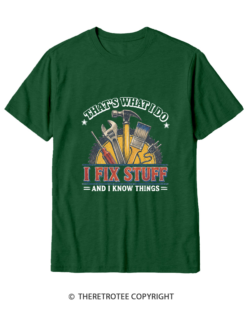 TheRetroTee That’s What I Do 1970s Cotton T-Shirt