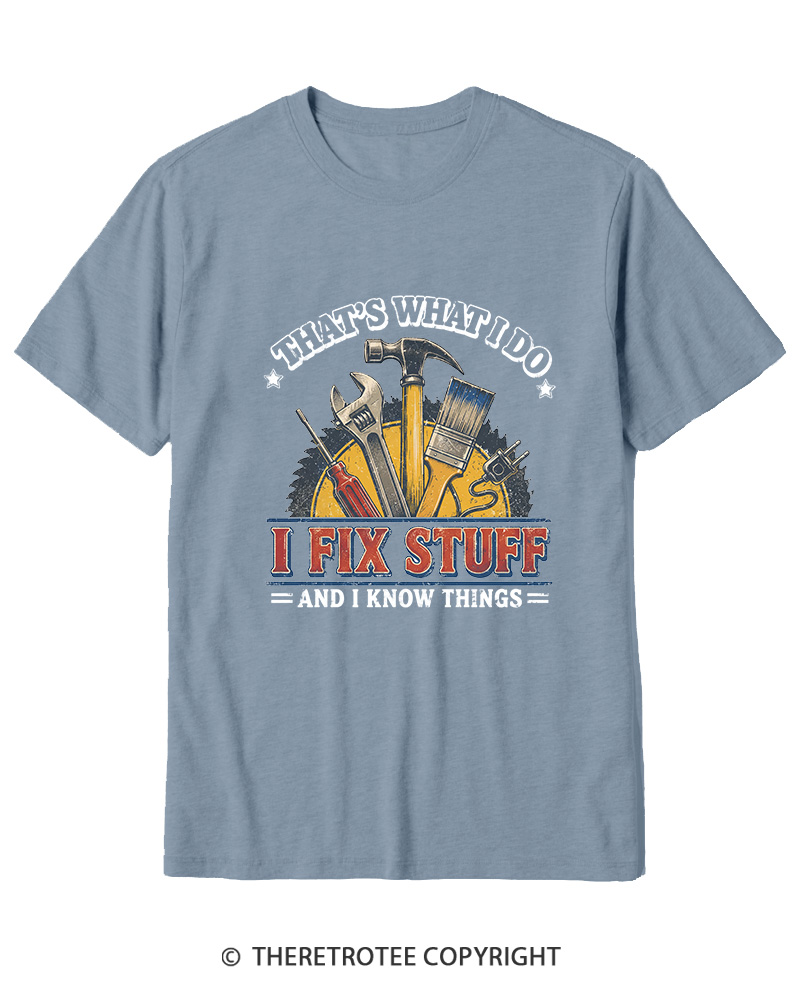 TheRetroTee That’s What I Do 1970s Cotton T-Shirt