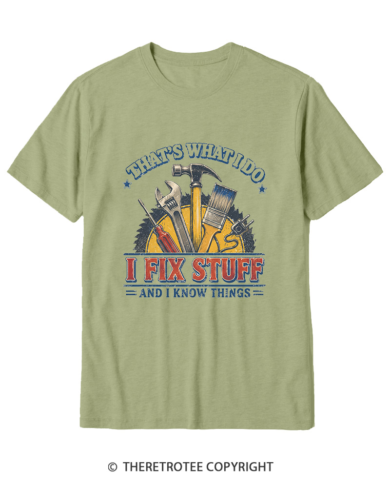 TheRetroTee That’s What I Do 1970s Cotton T-Shirt