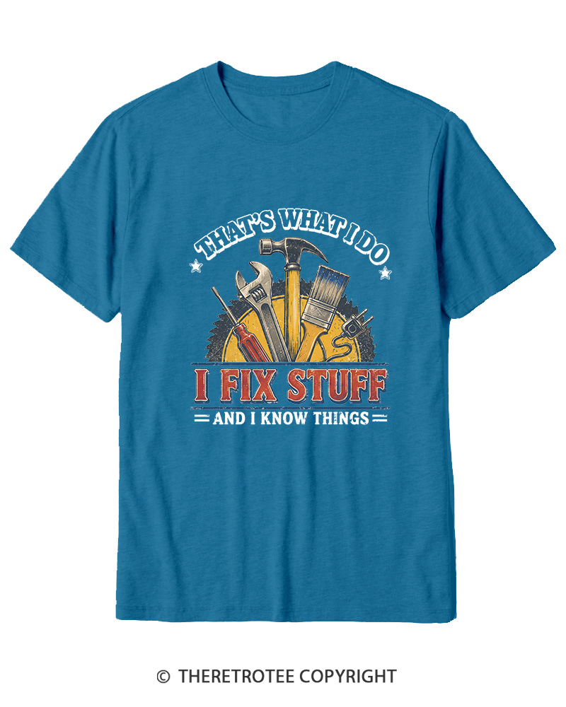 TheRetroTee That’s What I Do 1970s Cotton T-Shirt