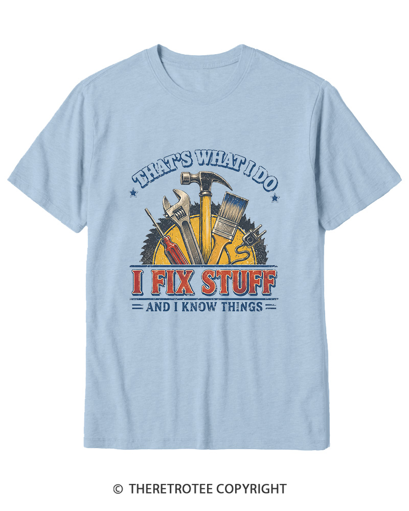 TheRetroTee That’s What I Do 1970s Cotton T-Shirt