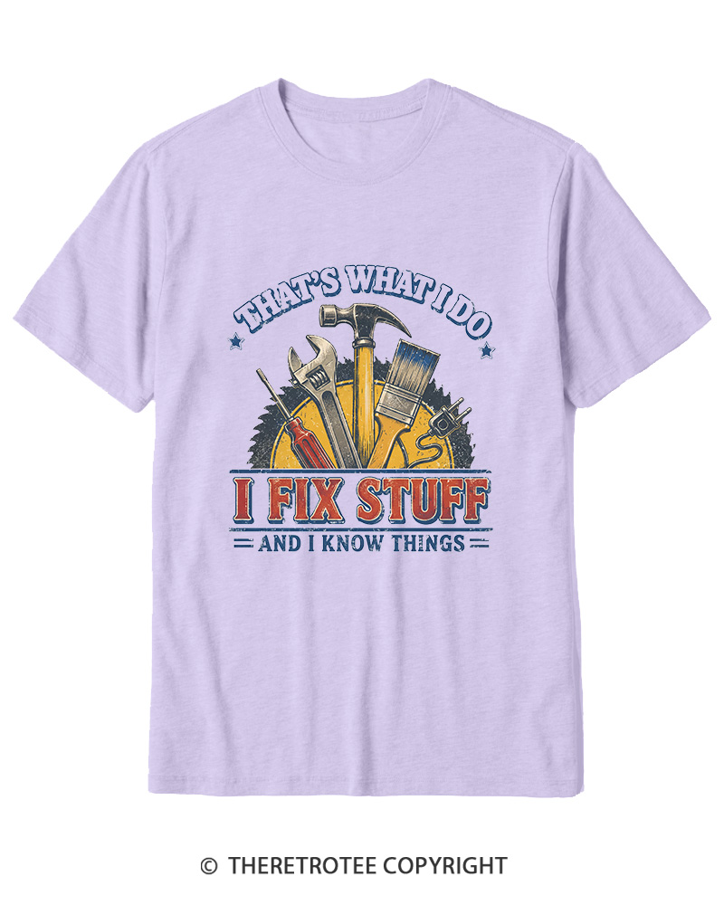 TheRetroTee That’s What I Do 1970s Cotton T-Shirt
