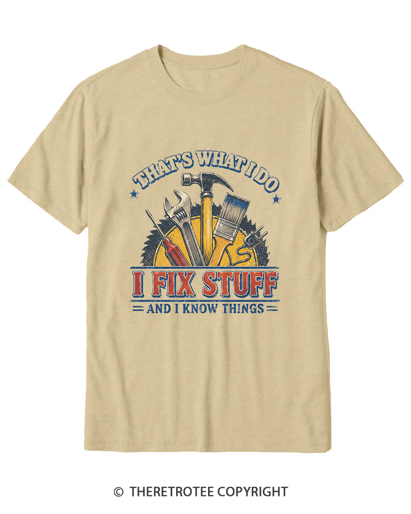 TheRetroTee That’s What I Do 1970s Cotton T-Shirt