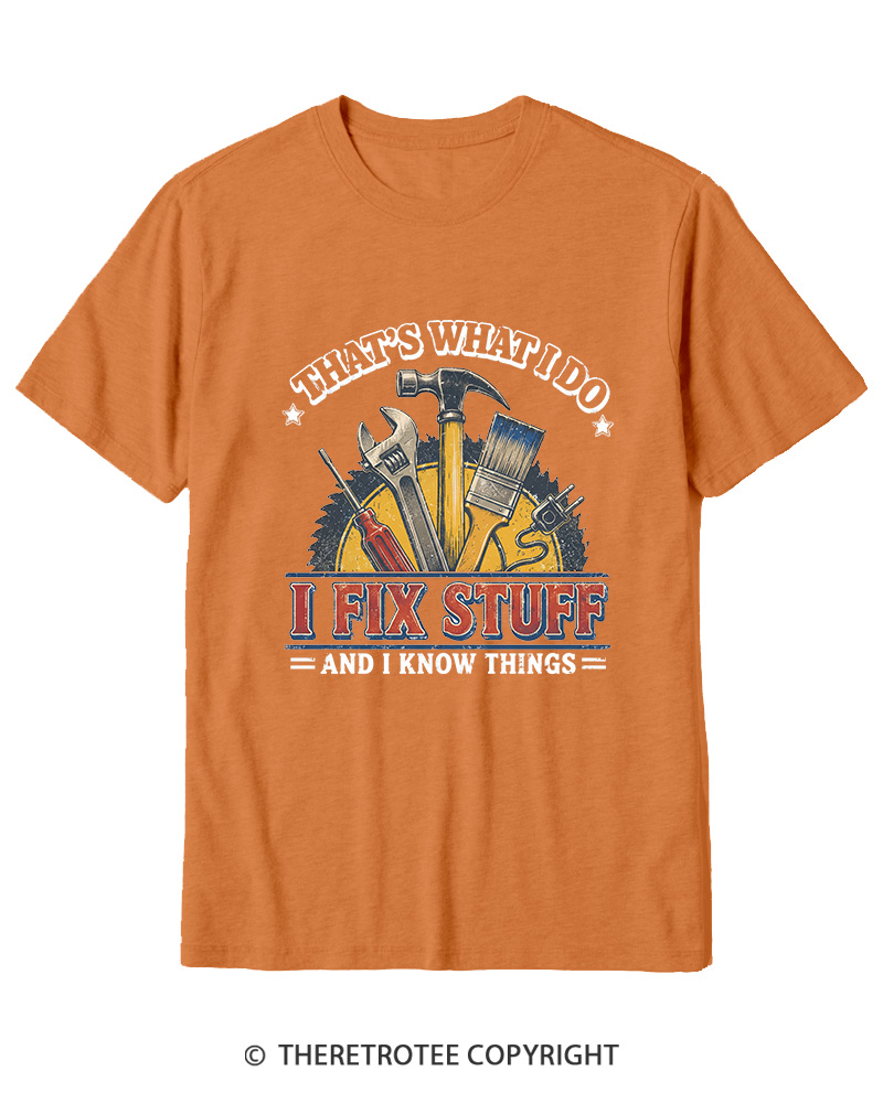 TheRetroTee That’s What I Do 1970s Cotton T-Shirt