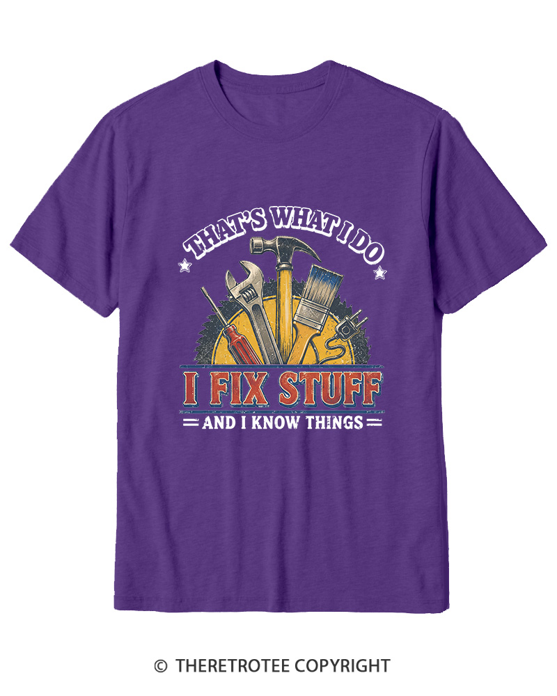 TheRetroTee That’s What I Do 1970s Cotton T-Shirt