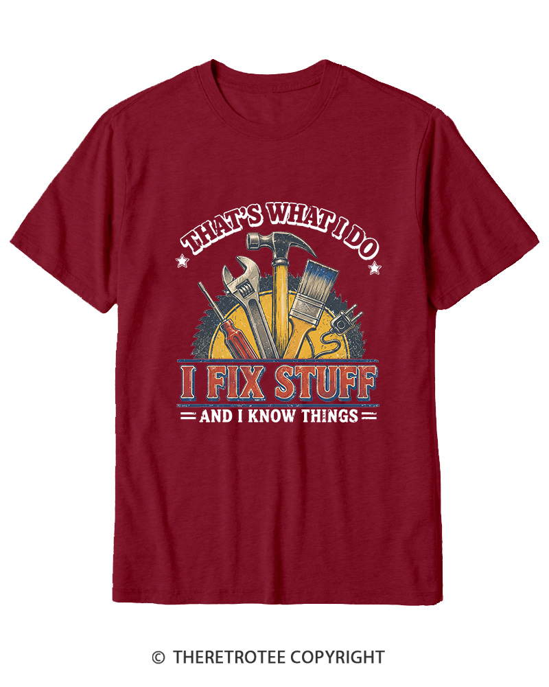 TheRetroTee That’s What I Do 1970s Cotton T-Shirt