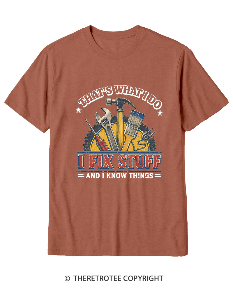 TheRetroTee That’s What I Do 1970s Cotton T-Shirt
