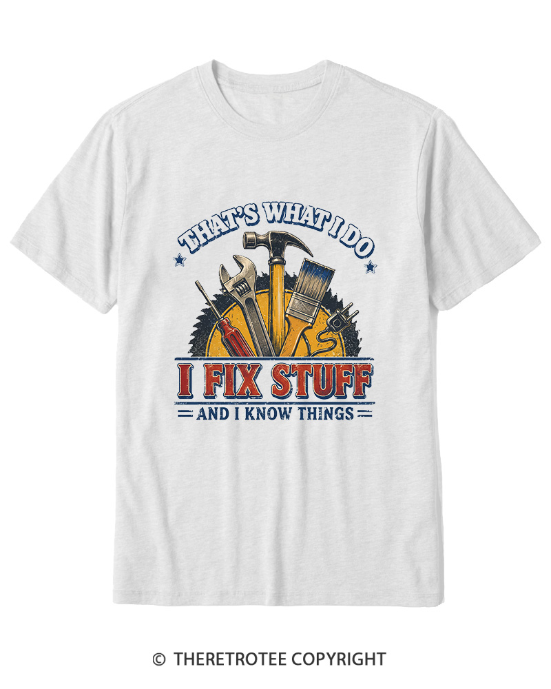 TheRetroTee That’s What I Do 1970s Cotton T-Shirt