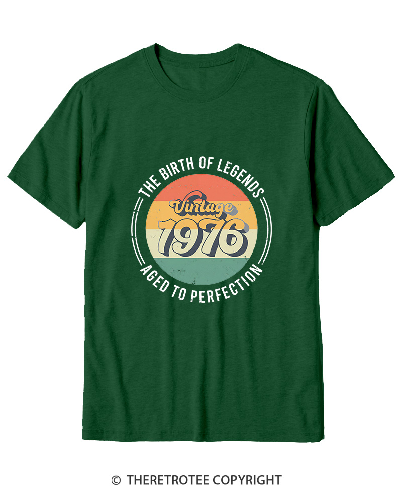 TheRetroTee 1976 Vintage Cotton T-Shirt