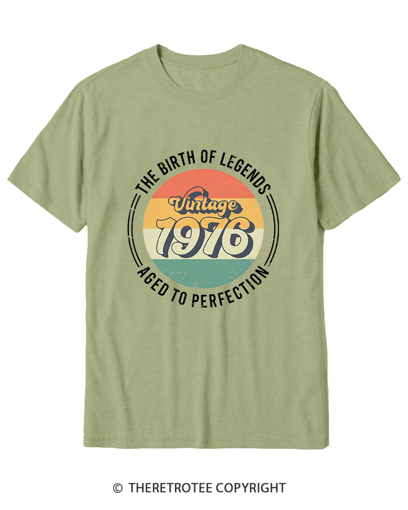 TheRetroTee 1976 Vintage Cotton T-Shirt