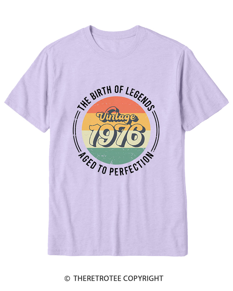 TheRetroTee 1976 Vintage Cotton T-Shirt