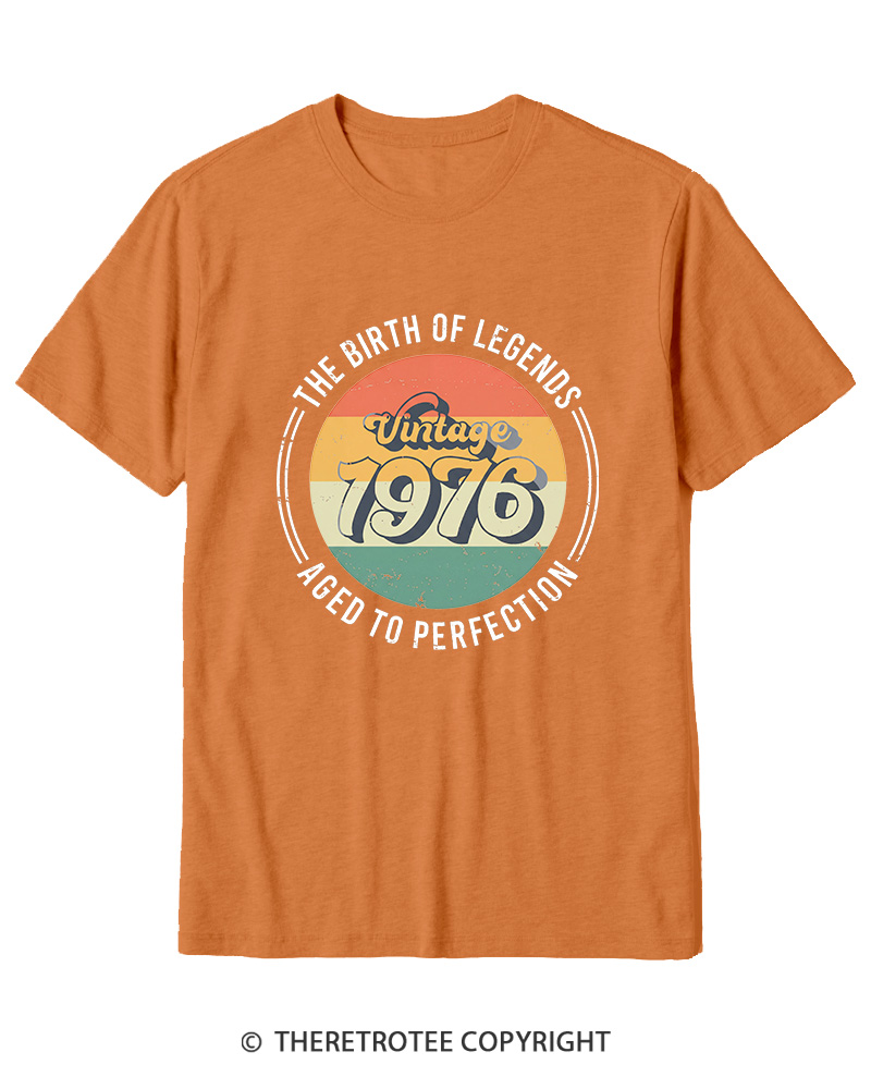 TheRetroTee 1976 Vintage Cotton T-Shirt