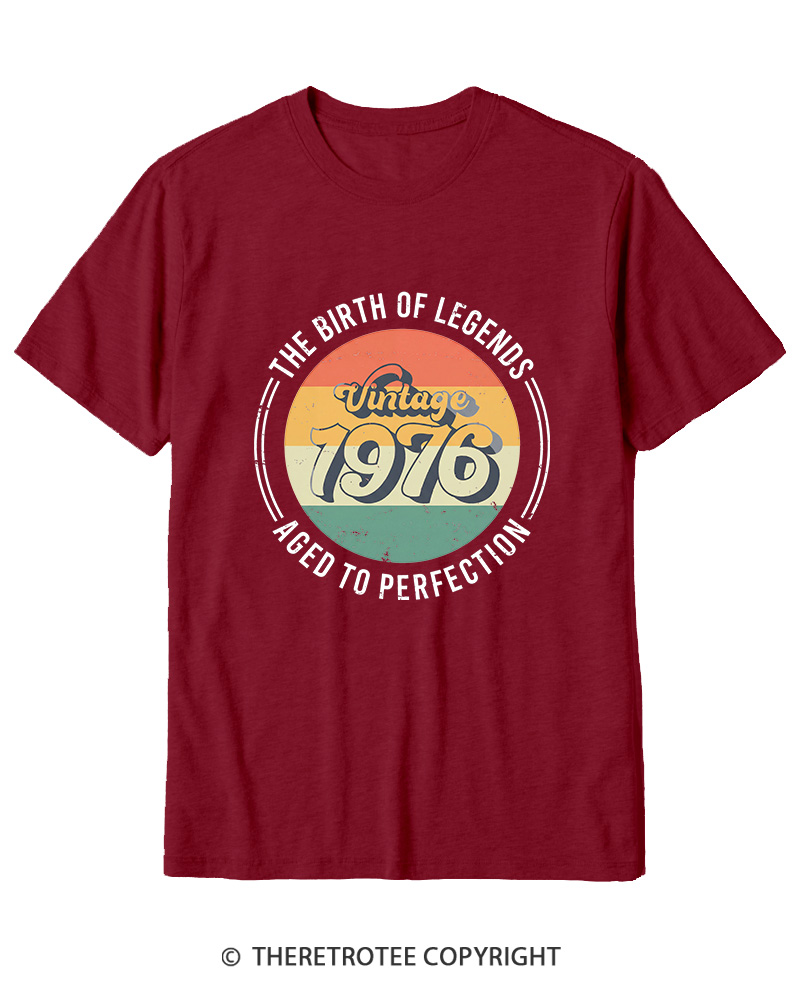 TheRetroTee 1976 Vintage Cotton T-Shirt