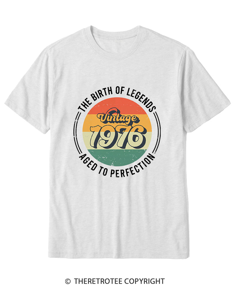 TheRetroTee 1976 Vintage Cotton T-Shirt