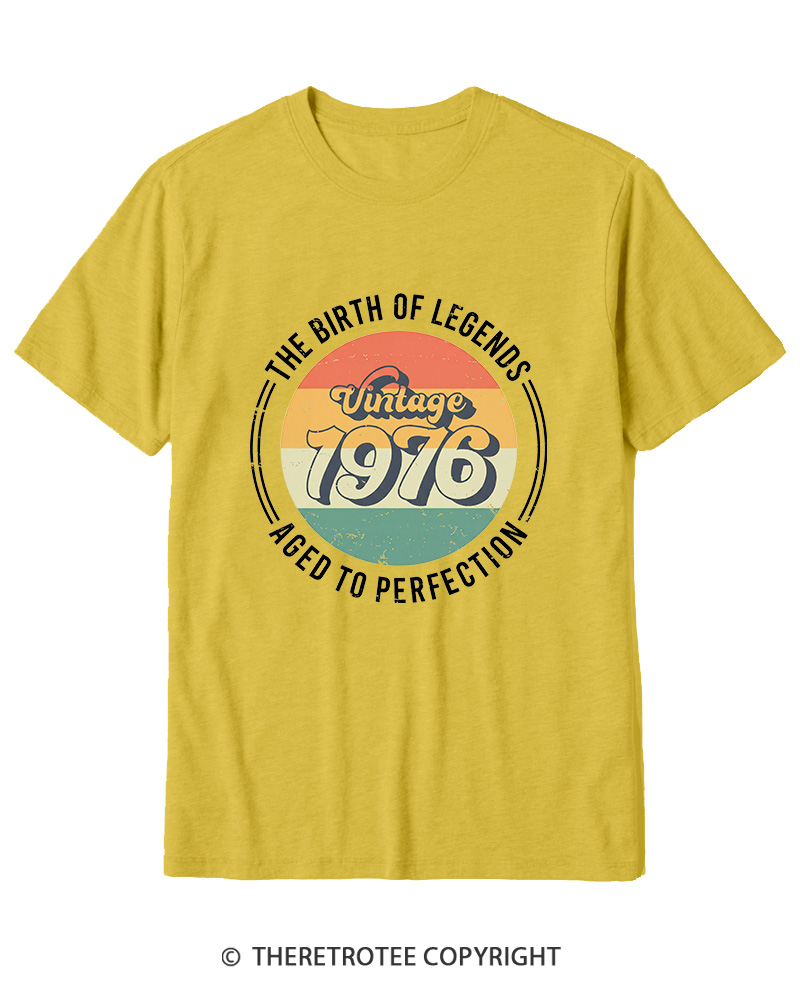 TheRetroTee 1976 Vintage Cotton T-Shirt