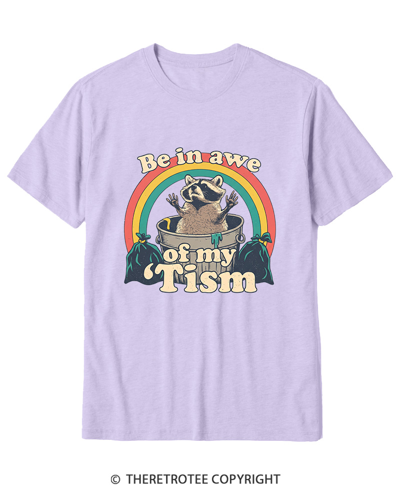 TheRetroTee Trash Raccoon 1970s Cotton T-Shirt