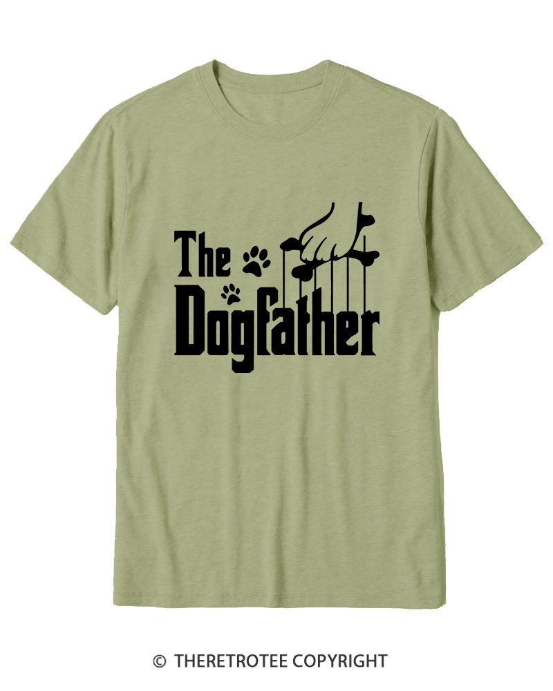 TheRetroTee The Dogfather 1990s Cotton T-Shirt