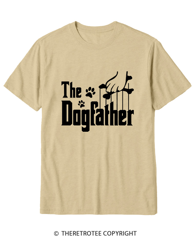TheRetroTee The Dogfather 1990s Cotton T-Shirt