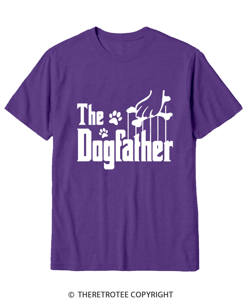 TheRetroTee The Dogfather 1990s Cotton T-Shirt